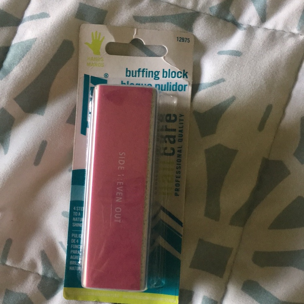 Buffing Block Nail Buffer - Pink